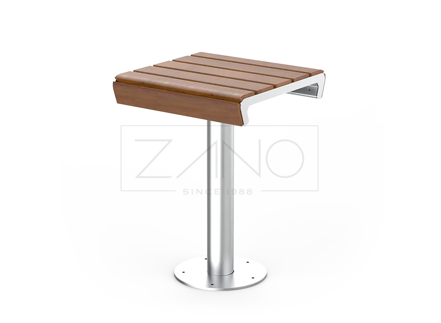 Bord Soft 02.612 og rostfritt stål