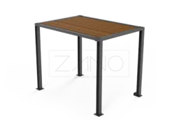 Pergola 3 x 2 m 22.001.2 | kolstål och ädelträ