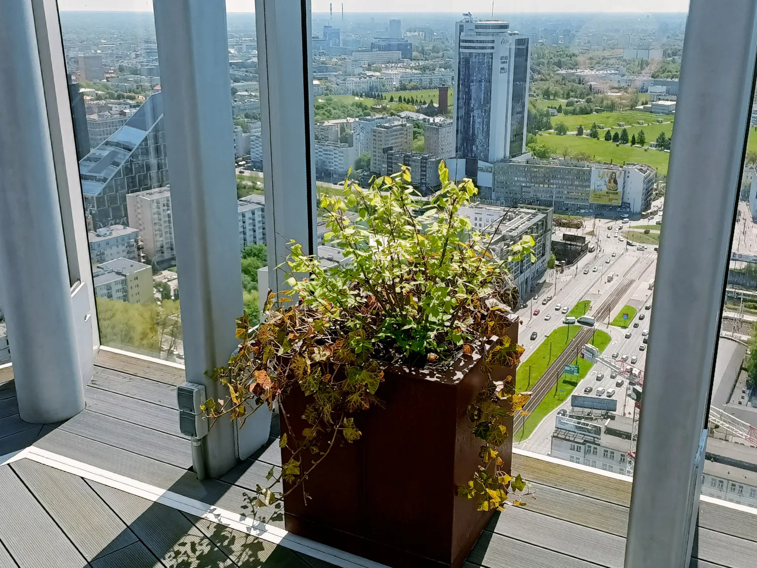 Planteringskärl av Cortenstål