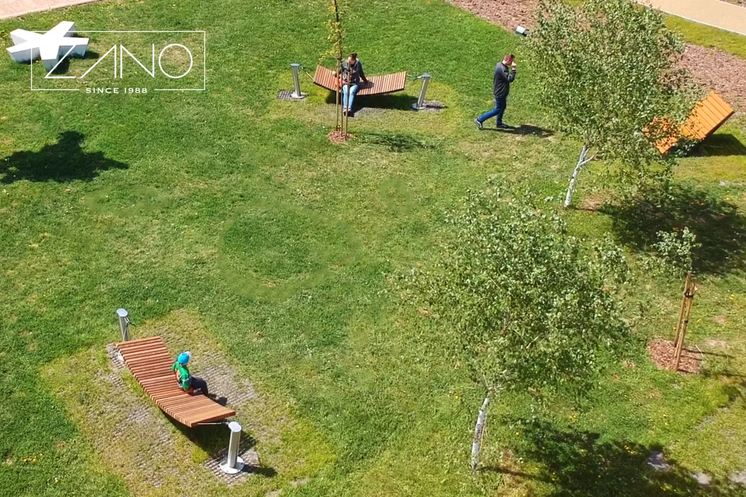 parkmöbler, parkutrustning