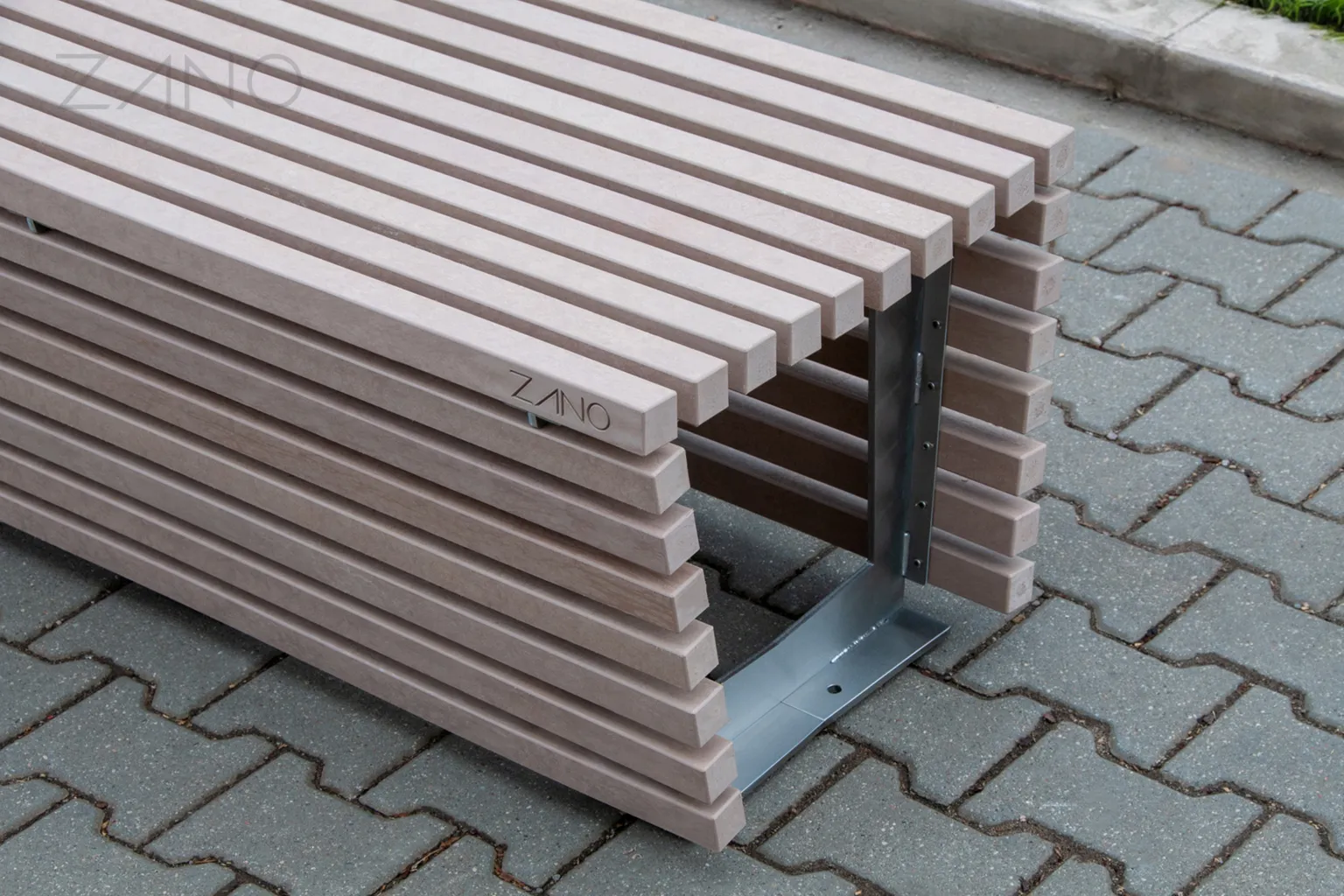 eco-plank i teakfärg
