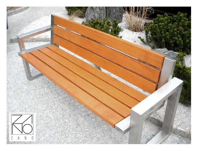 bänk i rostfritt stål – Sofa 02.008