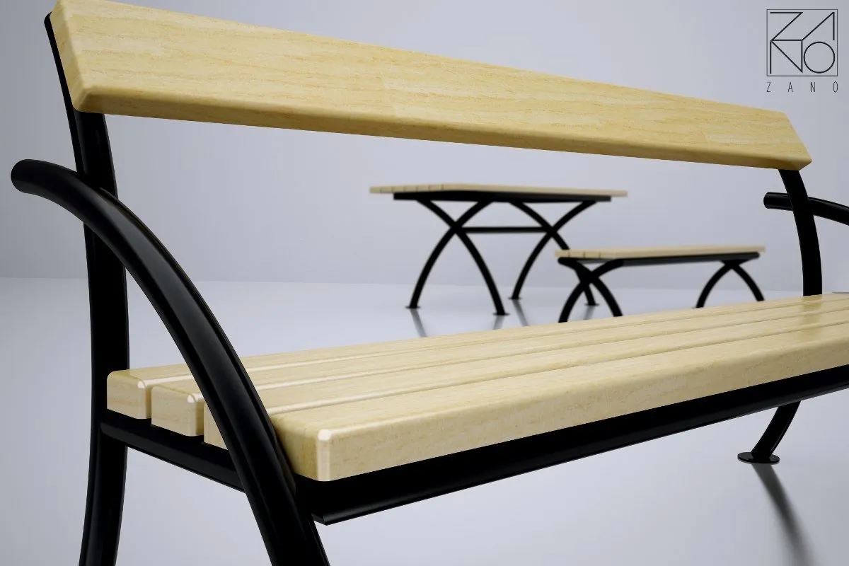 Bänkar och picknickbord från Flex-serien
