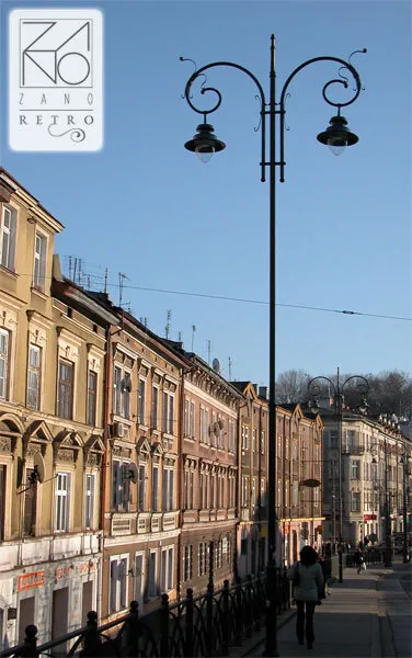 höga gatlyktor