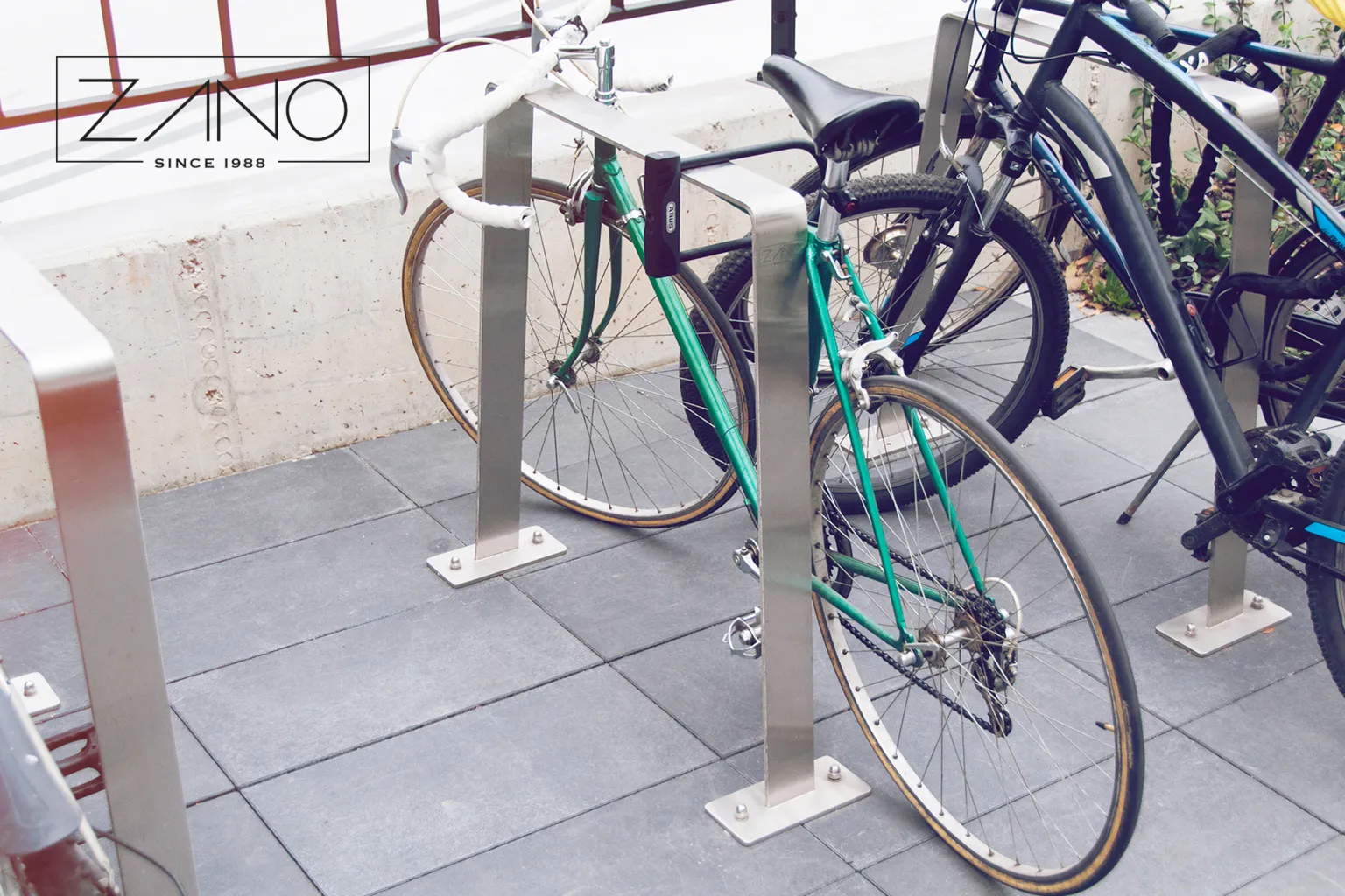 Cykelparkeringar från ZANO gatumöbler