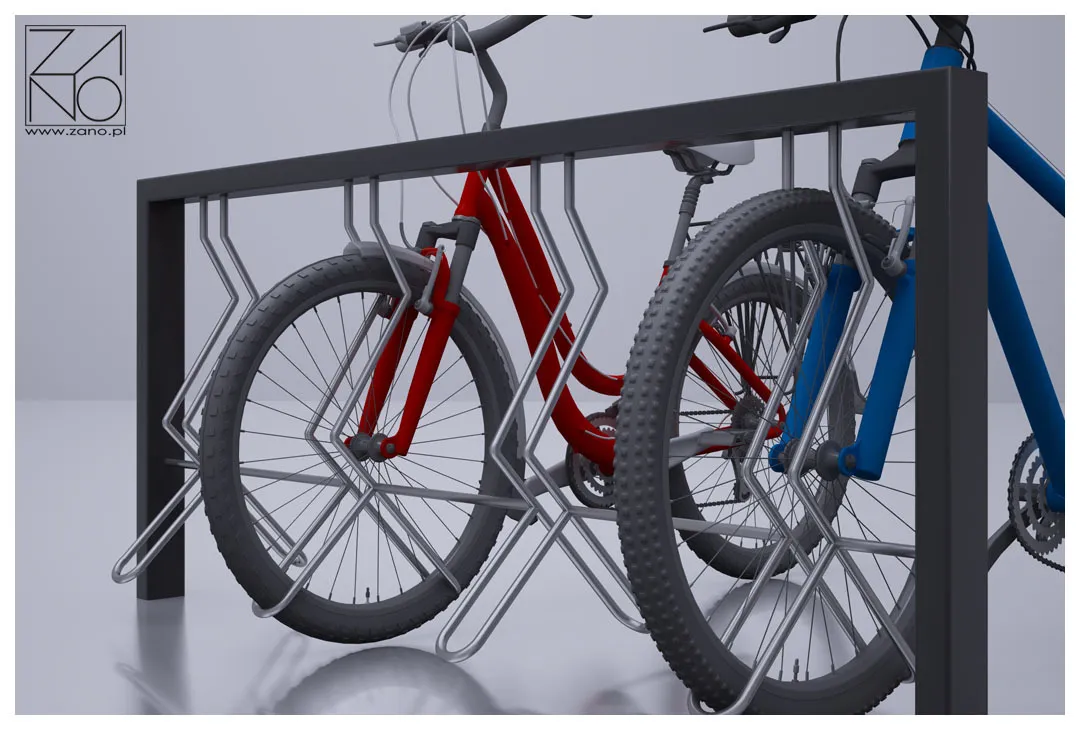 cykelställ i kolstål