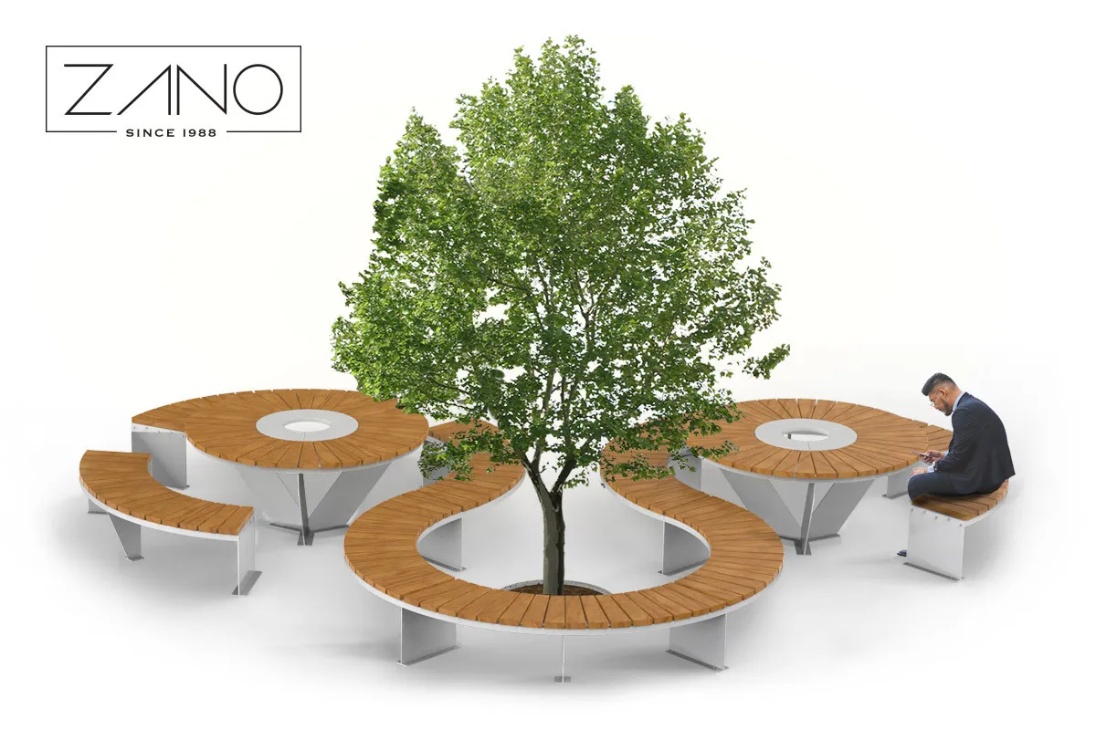 Domino | Picknickbord – stilfulla stadsmöbler