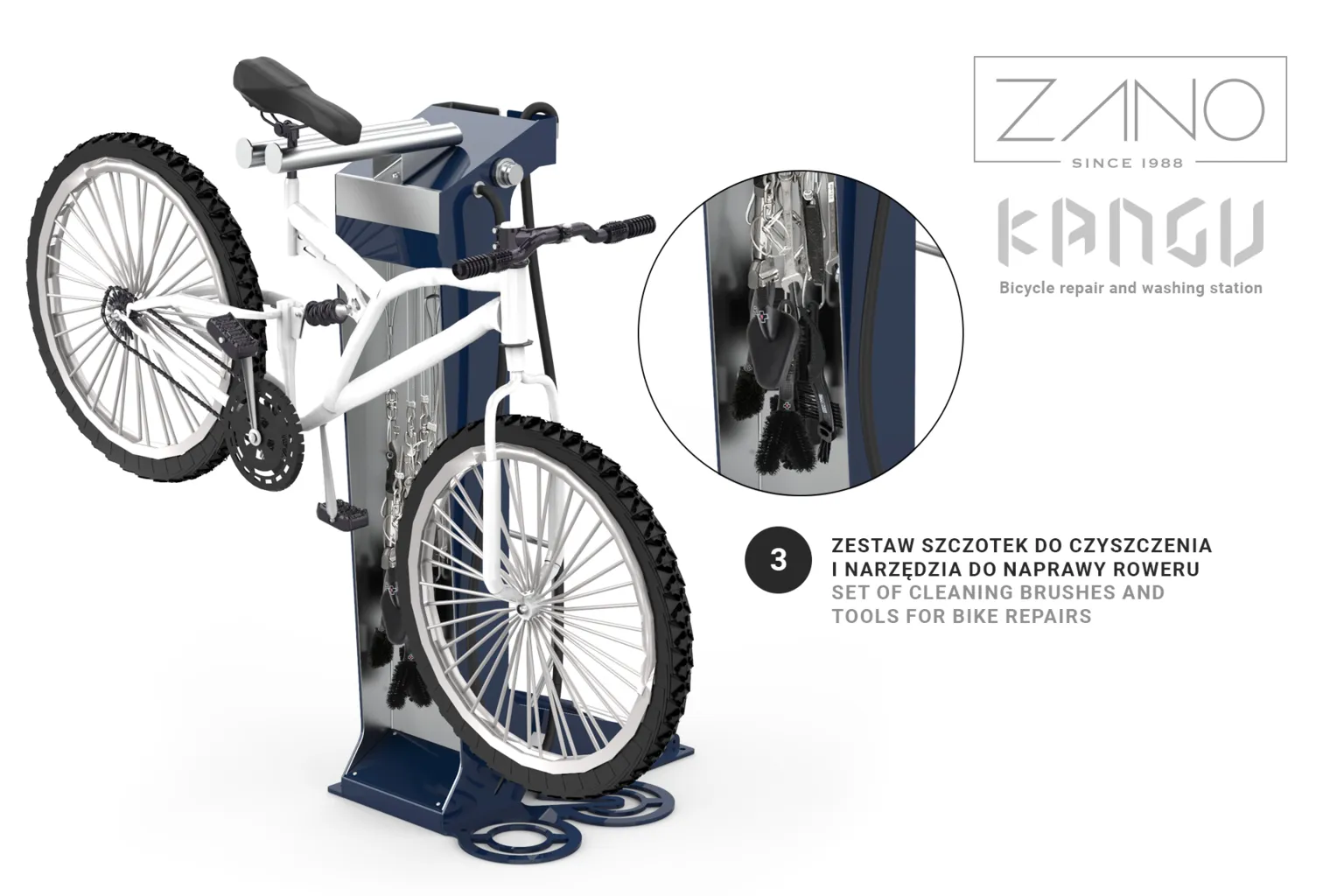 KANGU – En cykel tvättstation för staden