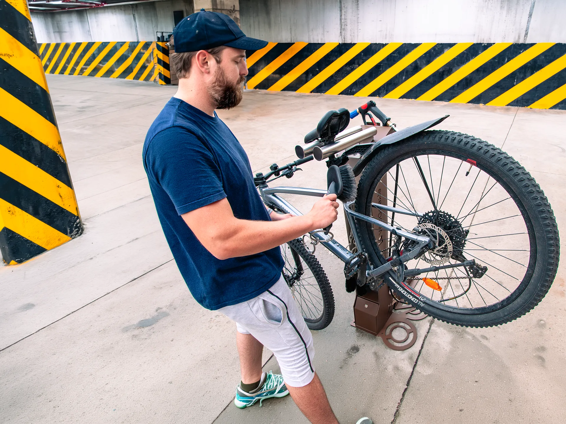 Kangu – cykel tvättstation