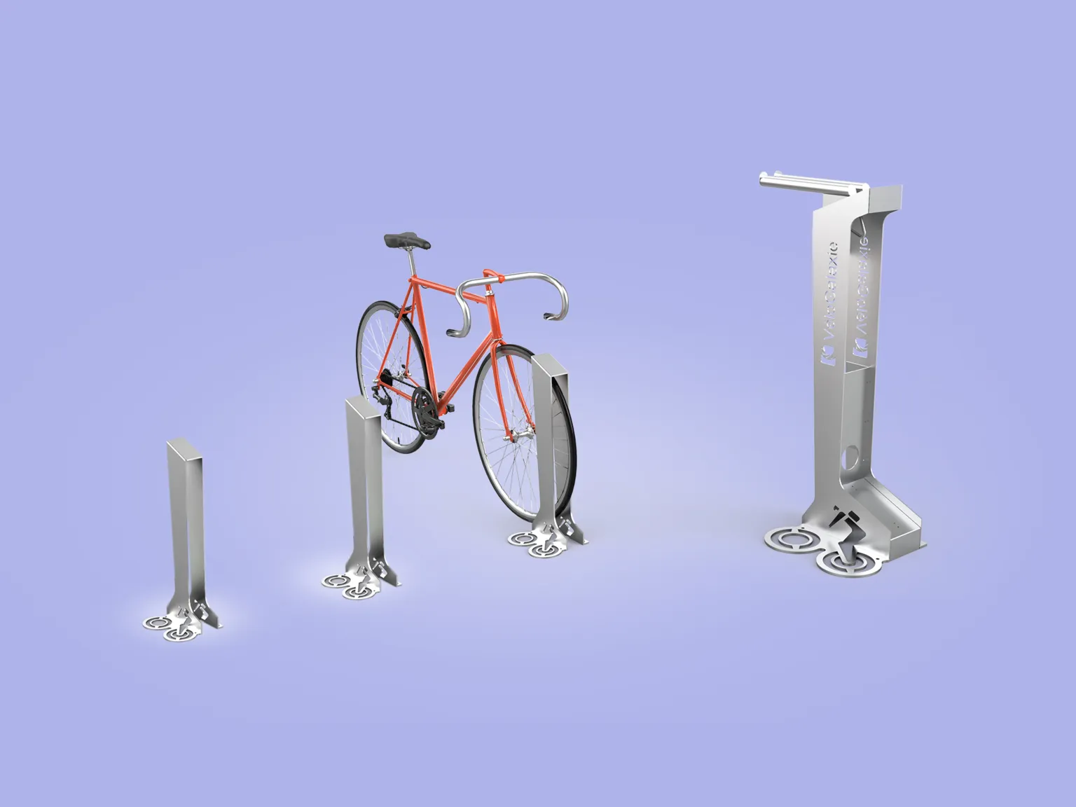 kangu-cykelställ