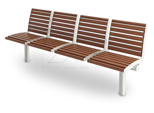Bänk vid hållplatsen